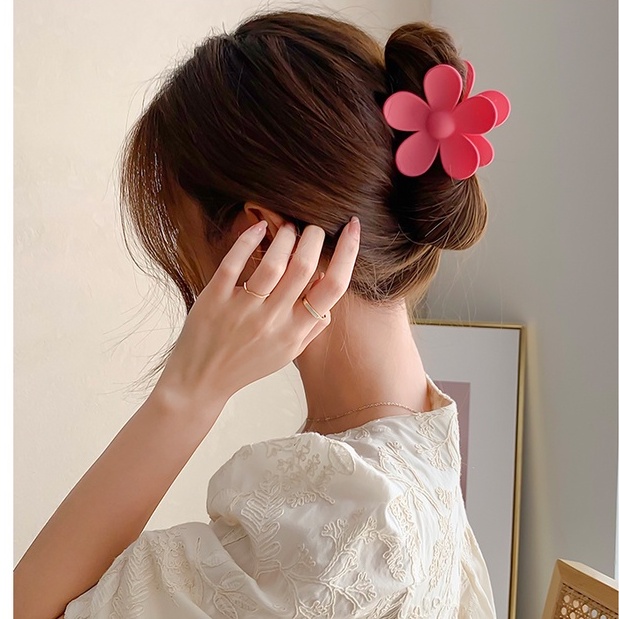 ร้านไทย ส่งของไว กิ๊บหนีบผมรูปดอกไม้ ขนาดใหญ่ กิ๊บติดผมเกาหลีกิ๊ฟติดผมกิ๊บดอกไม้สีเเมท สีสวย หนีบเเน่น สวยๆปังๆ สวยๆ