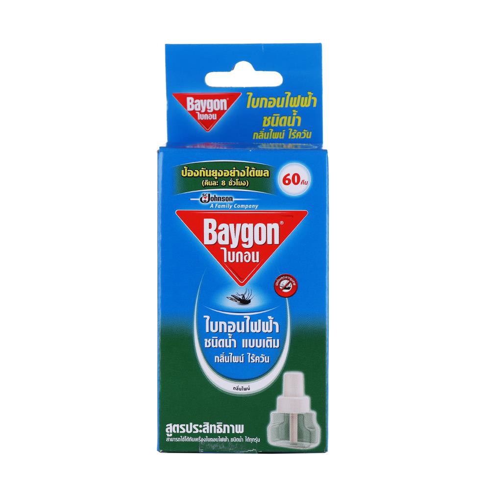เครื่องไฟฟ้าไล่ยุงชนิดเติม BAYGON P60 PIEREFILL ELECTRICAL MOSQUITO EXPEL BAYGON P60 PIEไล่สัตว์และแ