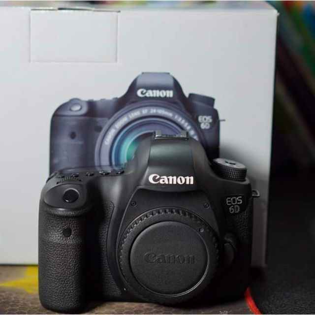 Canon 6D (wg) พร้อม แบตเตอรรี่กริป pixel e13