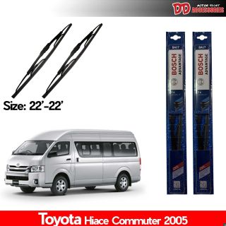 ใบปัดน้ำฝน BOSCH Toyota Hiace Commutor 2005 ของแท้ 100% !!!