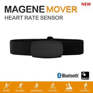 Magene Mover H64 Dual Mode Ant / บลูทูธ 4 . 0 / Heart Rate Sensor / Mhr10 สายรัดหน้าอก / ขี่จักรยาน / การวิ่ง / Xoss / Garmin