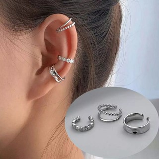 ต่างหูหนีบเซ็ท 3 ชิ้น • 3pc Ear Cuff Set