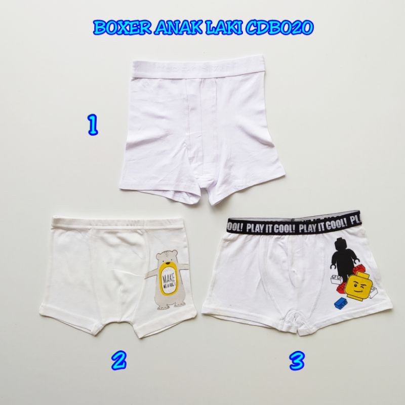 BOYS BOXERS CDB020**