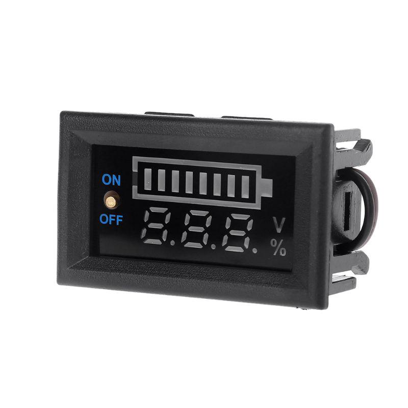 ☀S☀12V Car Lead Acid Battery Capacity Indicator Voltmeter