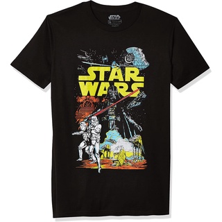 เสื้อยืด พิมพ์ลาย Star WARS Galactic Battle สําหรับผู้ชายS-5XL