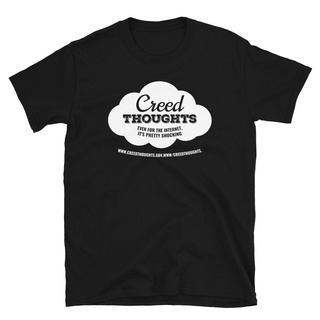 [COD]เสื้อยืดแขนสั้น พิมพ์ลาย Creed Thoughts สําหรับผู้ชาย และผู้หญิงS-5XL