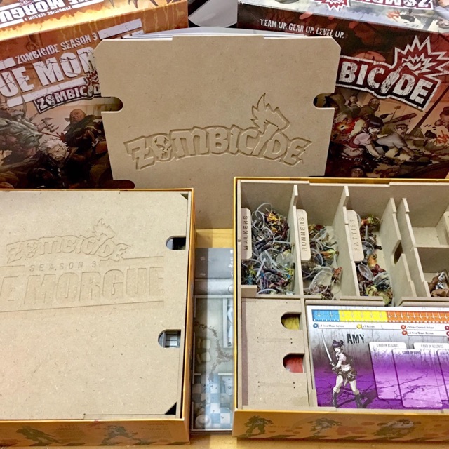 [Organizer] Zombicide Season 1-3 Board Game By Dimension Studio