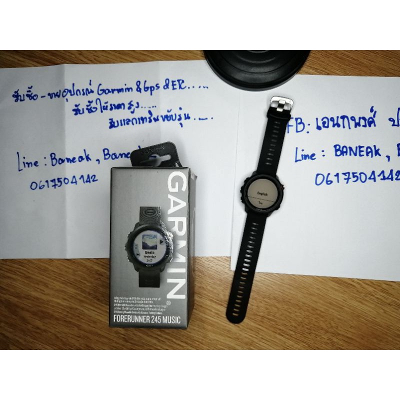 นาฬิกา​Garmin​Forerunner​245music​มือสองสวยๆ