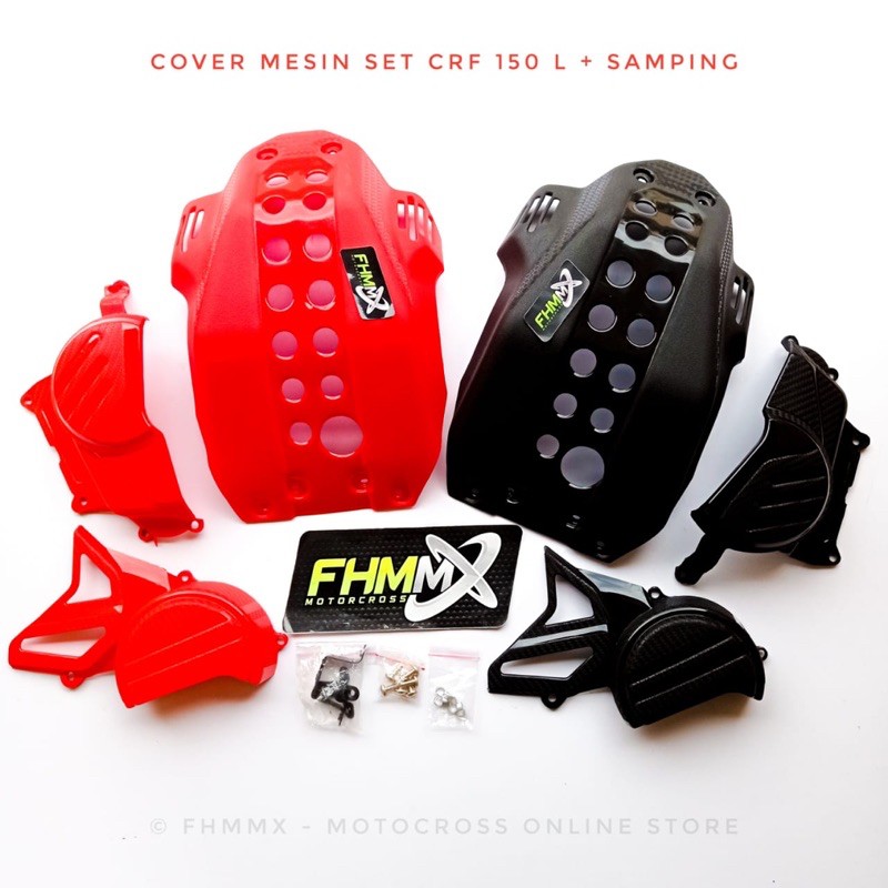MESIN CRF 150 SRX ชุดฝาครอบเครื่อง + CRF 150 SRX ฝาครอบข้าง