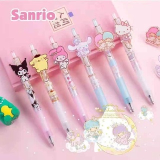 Set ปากกาเจลแบบกด ลายรวมการ์ตูน Sanrio💗