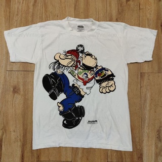 POPEYE CARTOON MOVIE เสื้อลายการ์ตูน เสื้อลายหนัง เสื้อลายวง เสื้อทัวร์