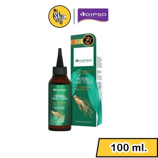 ดิ๊พโซ่ เฮอร์เบิล แฮร์ โทนิค 100มล. DIPSO Herbal Hair Tonic Anti-Hair Faall Oil Control 100ml.