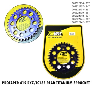 Lc135/y15zr/y125z/rxz 4 HOLE 415 สป็อคเก็ต ไทเทเนียม โปรเทนเนอร์