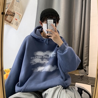 เสื้อฮู้ดผู้ชายเสื้อกันหนาวแขนยาวคู่รัก