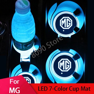 แผ่นรองแก้วน้ําแบบมีไฟ Led ขนาด 68 มม . 2 ชิ้นสําหรับ Mg Zs Hs Mg3 Mg5 Mg6 Mg Zr Morris3 Gs