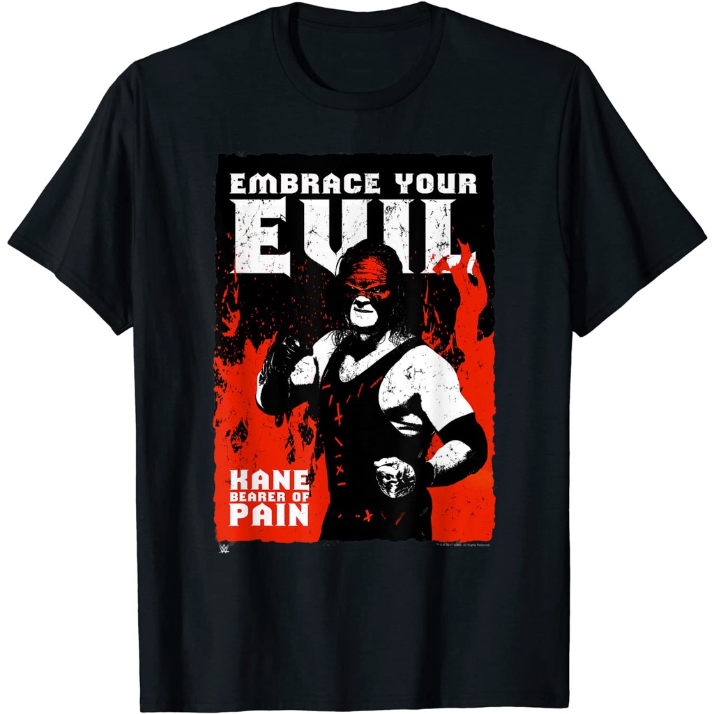 WWE Embrace Your Evil - เสื้อยืด Kane วินเทจ