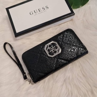 กระเป๋าสตางค์ใบยาว Guess Long wallet สวยๆ จ้า รุ่นนี้มีสายคล้องมือมาด้วยนะจ้ะ รุ่นนี้มีสายคล้องมือมาด้วยจ้า เริศสุด