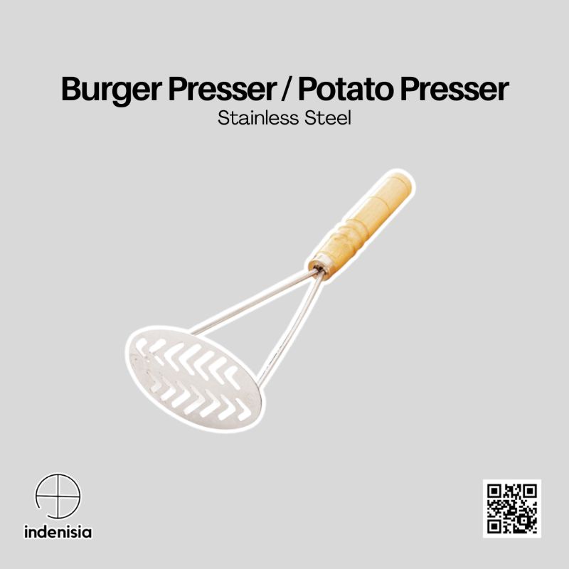 BURGER PRESSER / BURGER PRESSER / POTATO PRESSER / POTATO MASHER / BURGER PAN / BURGER BUSINESS / TO