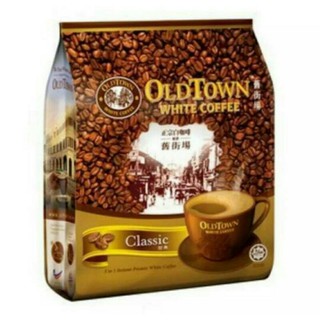 กาแฟ Old Town White Coffee 3 in 1 (สูตร Classic)...1 ถุง 25 ซอง (600 กรัม)