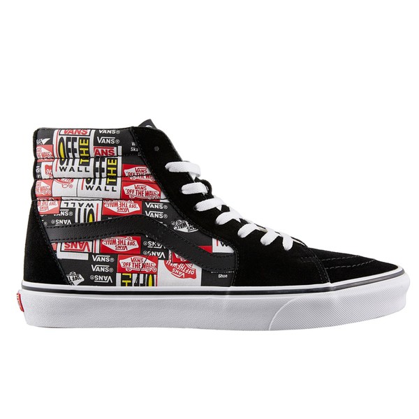 Vans Label Mix Sk8-Hi Black/White รองเท้าผ้าใบ แวนส์ แท้