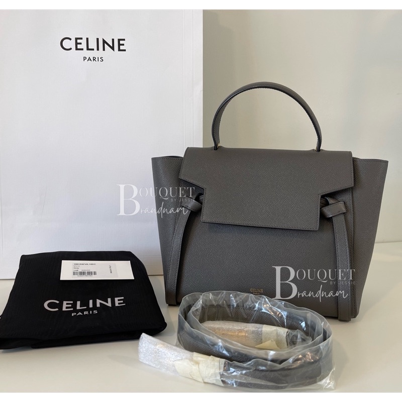 used like new celine belt bag micro Yr.19 bouquet.brandname ThaiPick