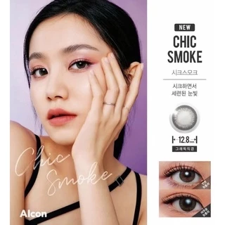 **แบ่งขาย✨สีใหม่ล่าสุด✨Freshlook illuminate (คอนแทคเลนส์สีรายวัน) บรรจุ 1คู่ สีChic Caramel & สีChic Smoke