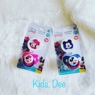 Disney baby จุกหลอกพร้อมสายคล้อง มินี่&amp;มิกกี้