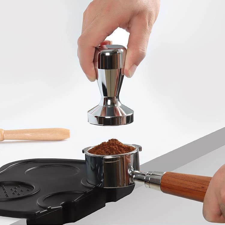 แทมเปอร์ที่กดกาแฟสแตนเลส 51 มล. ที่อัดผงกาแฟ Stainless Steel Coffee Tamper สำหรับเครื่องชงกาแฟสด Deebillion thumbnail 4