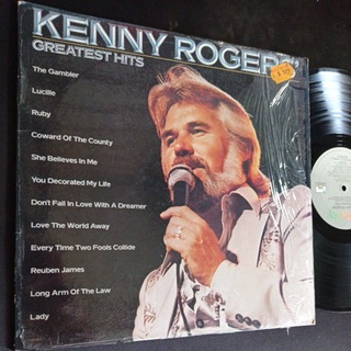 แผ่นเสียง 12 นิ้ว รวมเพลงยอดนิยม Kenny Rogers ทดลองฟังได้ครับ