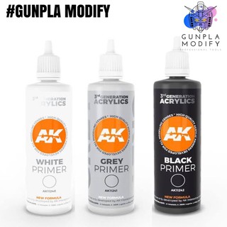 AK INTERACTIVE 3G Primer รองพื้นอะคริลิคสูตรน้ำ 100 ml