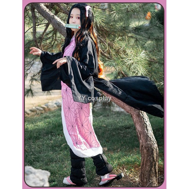 ❤️ราคาโรงงาน!พร้อมส่งจาก[LXYH- COSER KING] ชุดแฟนซีเด็ก ชุดคอสเพลย์การ์ตูนอะนิเมะ ชุดดาบพิฆาตอสูร สำหรับเด็ก 12สไตล์ Tan - รูปที่ 7