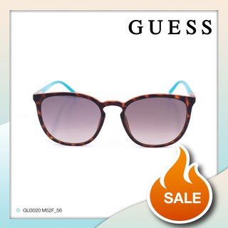 แว่นกันแดด GUESS รุ่น GU3020 สี 52F ไซส์ 56