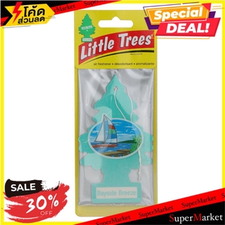 ถูกที่สุด✅  แผ่นหอม LITTLE TREES กลิ่นเบย์ไซด์บรีซ น้ำหอมปรับอากาศ AIR FRESHENER LITTLE TREES BAYSIDE BREEZE