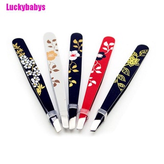 Luckybabys) แหนบสเตนเลส สําหรับผมมืออาชีพ