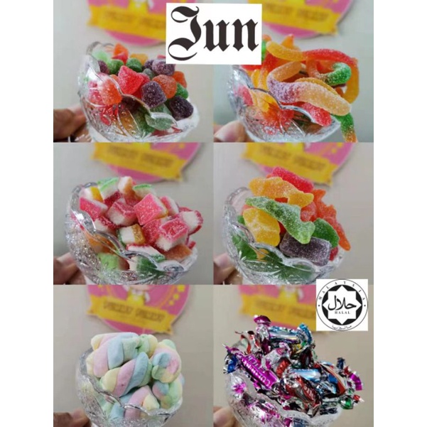 กัมมี่ 100 กรัม / Gula-Gula Lembut / 软糖