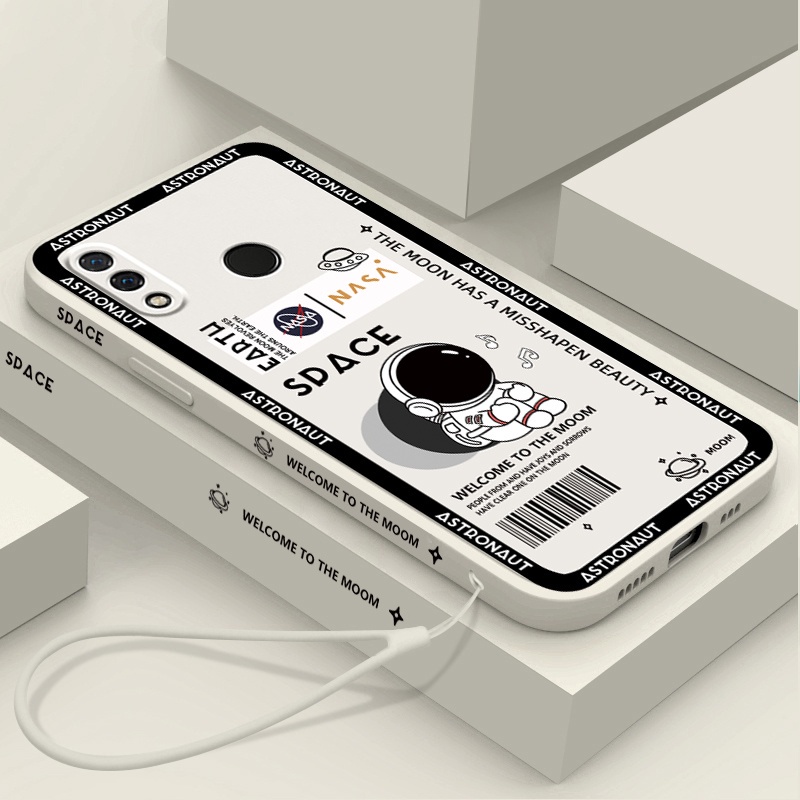 เคสโทรศัพท์มือถือแบบนิ่ม TPU กันกระแทก ลายนักบินอวกาศ Nasa สําหรับ VIVO Y17 Y15 Y12 Y11 Y02 Y02S Y12S Y12A Y15S Y15A Y16 Y20 Y20i Y20S Y21 Y21S Y21T Y22 Y22S Y30 Y30i Y31 Y33S Y35 Y50 Y51 Y77 Y81 Y83 Y85 Y91 Y91i Y91C Y93 Y95 V9 S1 Pro ราคา ถูกที่สุด ดีลบีเคเค แกลเลอรีภาพที่ 2