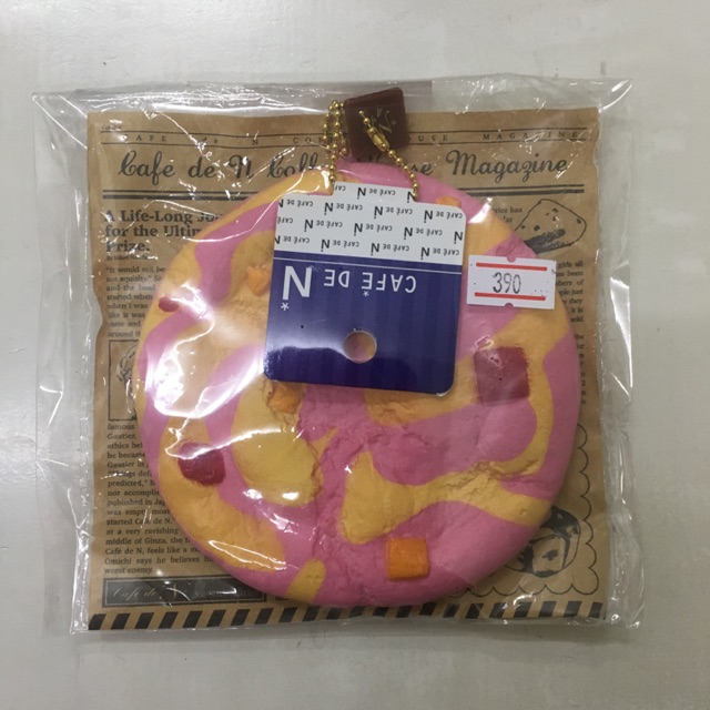 Squishy : คุ๊กกี้จัมโบ้ Cafe de N ใหม่ แท้