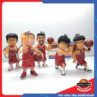 Model / พวงกุญแจ ทืมโชโฮคุ 5 ตัว ซากุรางิ, รุคาว่า, อาคางิ, มิสึอิ, มิยางิ Figure Slamdunk ✅พร้อมส่งไทย เร็วสุดภายใน2วัน