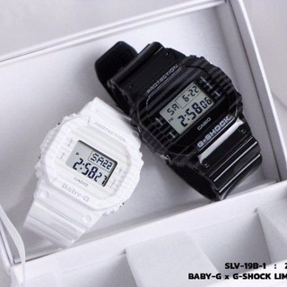 ลดล้างสต๊อค นาฬิกาคู่รัก G-Shock x baby-G SLV-19B-1 Zebras Lovingly ประกันCMG