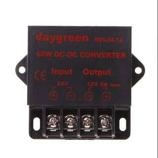 Dc 24 V To 12 V 5a 60 W ตัวแปลง Step Down Regulatorสำหรับมอเตอร์