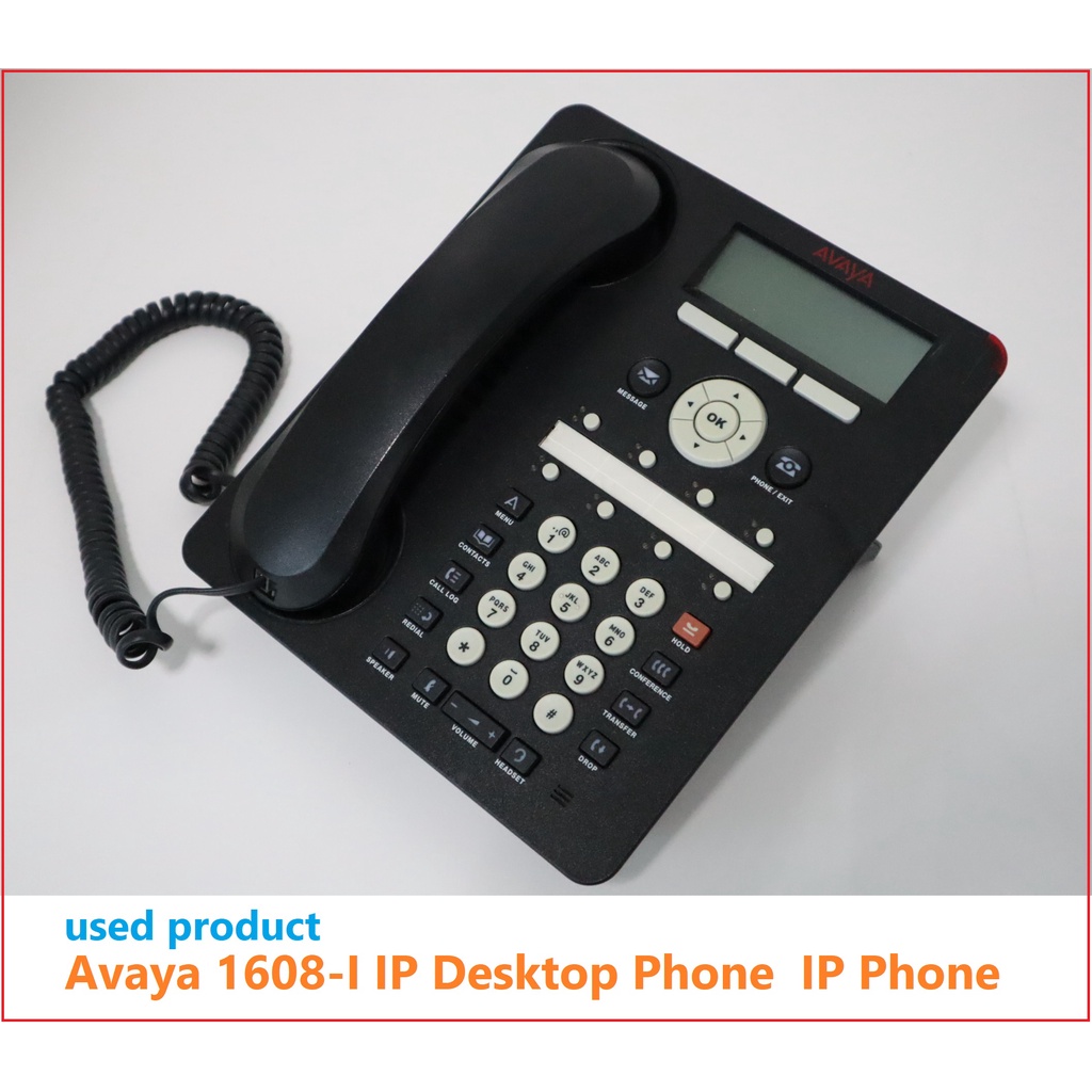 Avaya 1608-I IP Desktop Phone  IP Phone สินค้ามือสอง