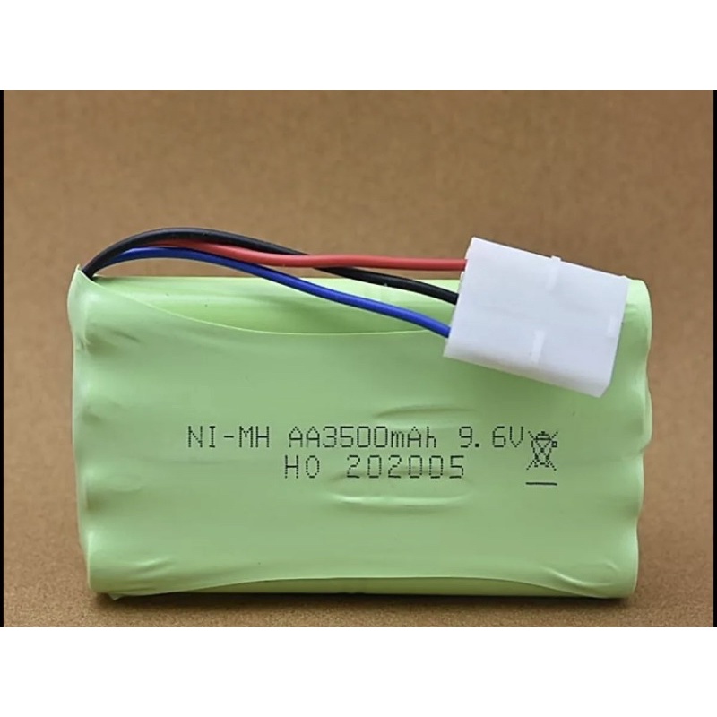 แบตเตอรี่สำรองรถบังคับวิทยุความจุ9.6V 3500mah หัวแจ็คสามสาย