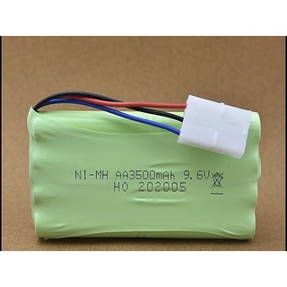 แบตเตอรี่สำรองรถบังคับวิทยุความจุ9.6V 3500mah หัวแจ็คสามสาย