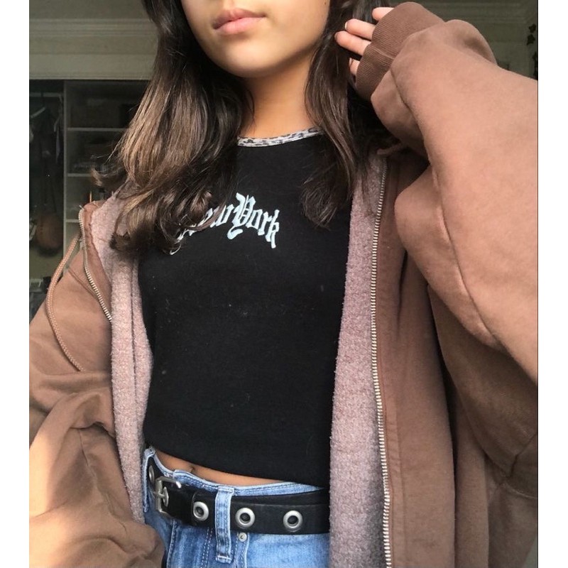 Carla zip up hoodie brandy dupe BnwQ Shopee Thailand