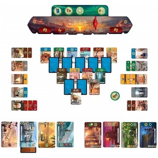 7 สิ่งมหัศจรรย์ดวล - 7 Wonders Duel English Version - Board Game