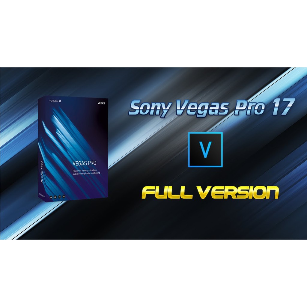 Sony Vegas Pro 17 ตัวเต็มถาวร สุดยอดแห่งโปรแกรมตัดต่อระดับมืออาชีพลงง่ายครับ+มีวิธีติดตั้งให้  Dvd | Shopee Thailand