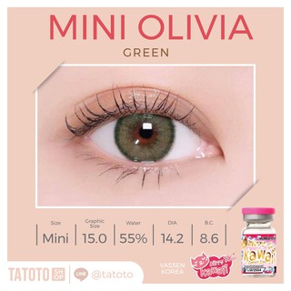 Olivia Green TATOTO Contact Lenses