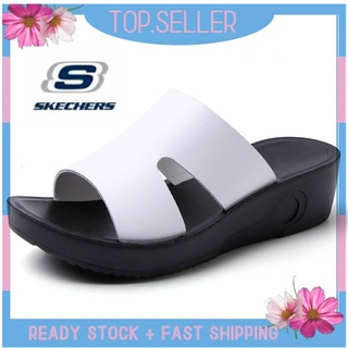 [พร้อมส่ง] *Skechers__go Walk Arch Fit รองเท้าแตะโลฟเฟอร์ ส้นแบน แบบสวม สําหรับผู้หญิง ผู้ชาย