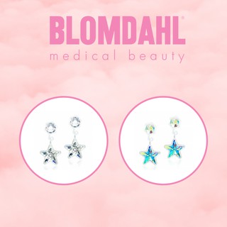 Blomdahl ต่างหู Pendent Star ขนาด 4/6mm. มีให้เลือก 2 สี