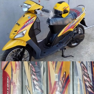 สติกเกอร์คาร์บูเรเตอร์ mio 2004 ori yamaha mio lama mio limited edition